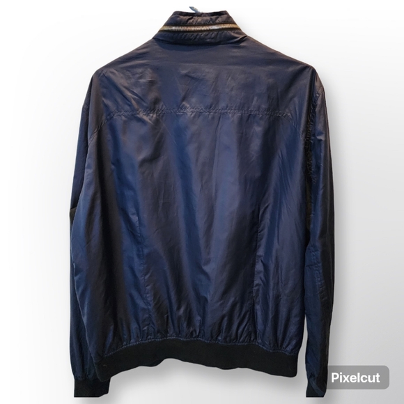 Rag & Bone Men's Windbreaker Style Jacket Made in USA Sz 44 (L/XL) Navy Blue - Picture 2 of 5